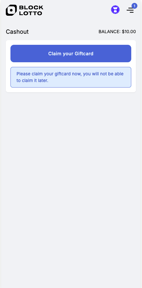 Giftcard Example
