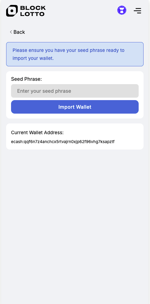 Import Example