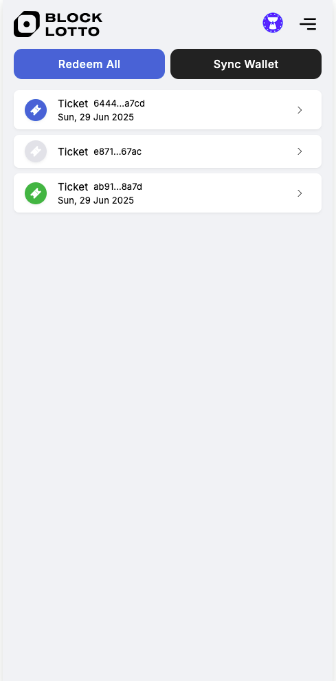 Tickets Example